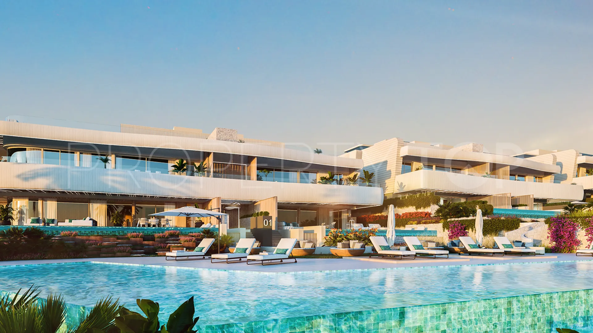 Apartamento a la venta de 3 dormitorios en Marbella Este