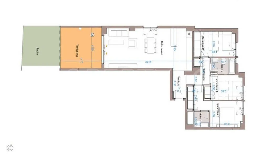 Apartment for sale in El Faro with 3 bedrooms