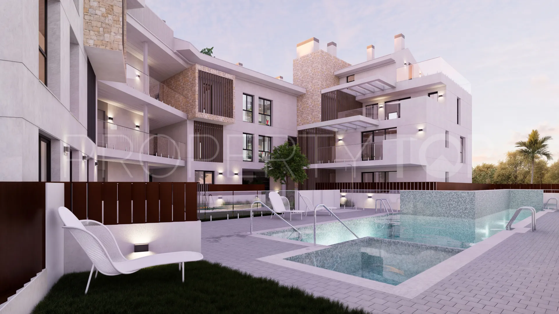 Duplex penthouse for sale in Cala Blanca