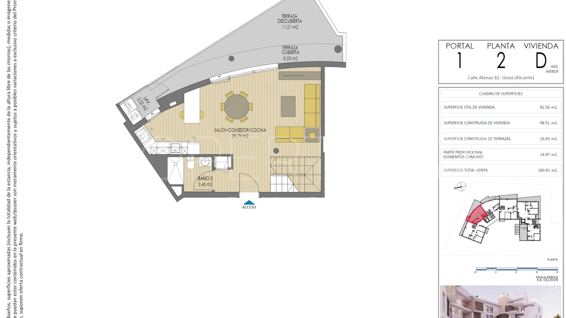 For sale duplex penthouse in Cala Blanca