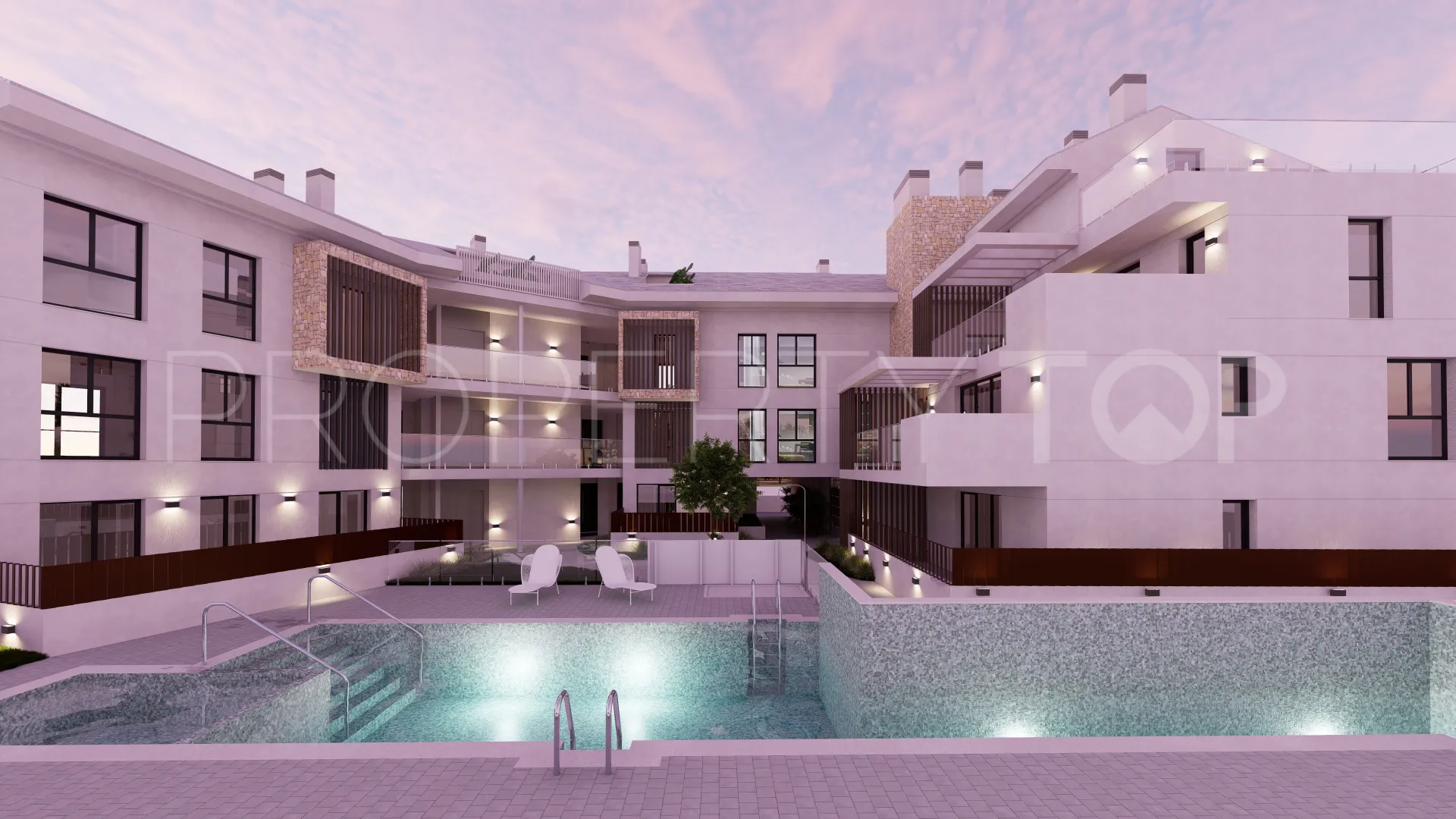 For sale duplex penthouse in Cala Blanca