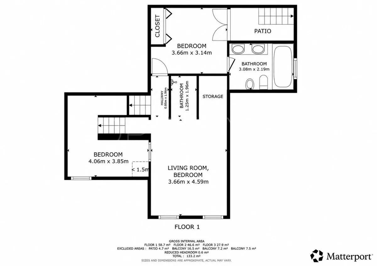 Buy town house in Beach Side New Golden Mile with 3 bedrooms