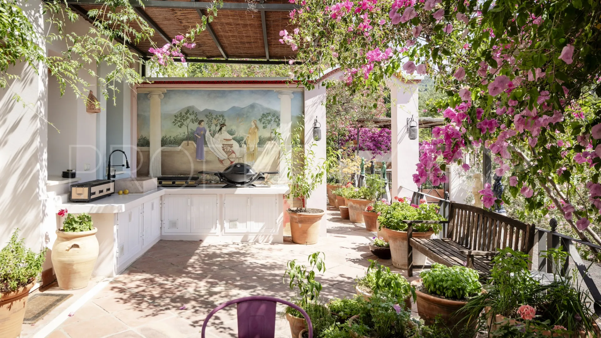 Casa de campo a la venta en Gaucin de 9 dormitorios