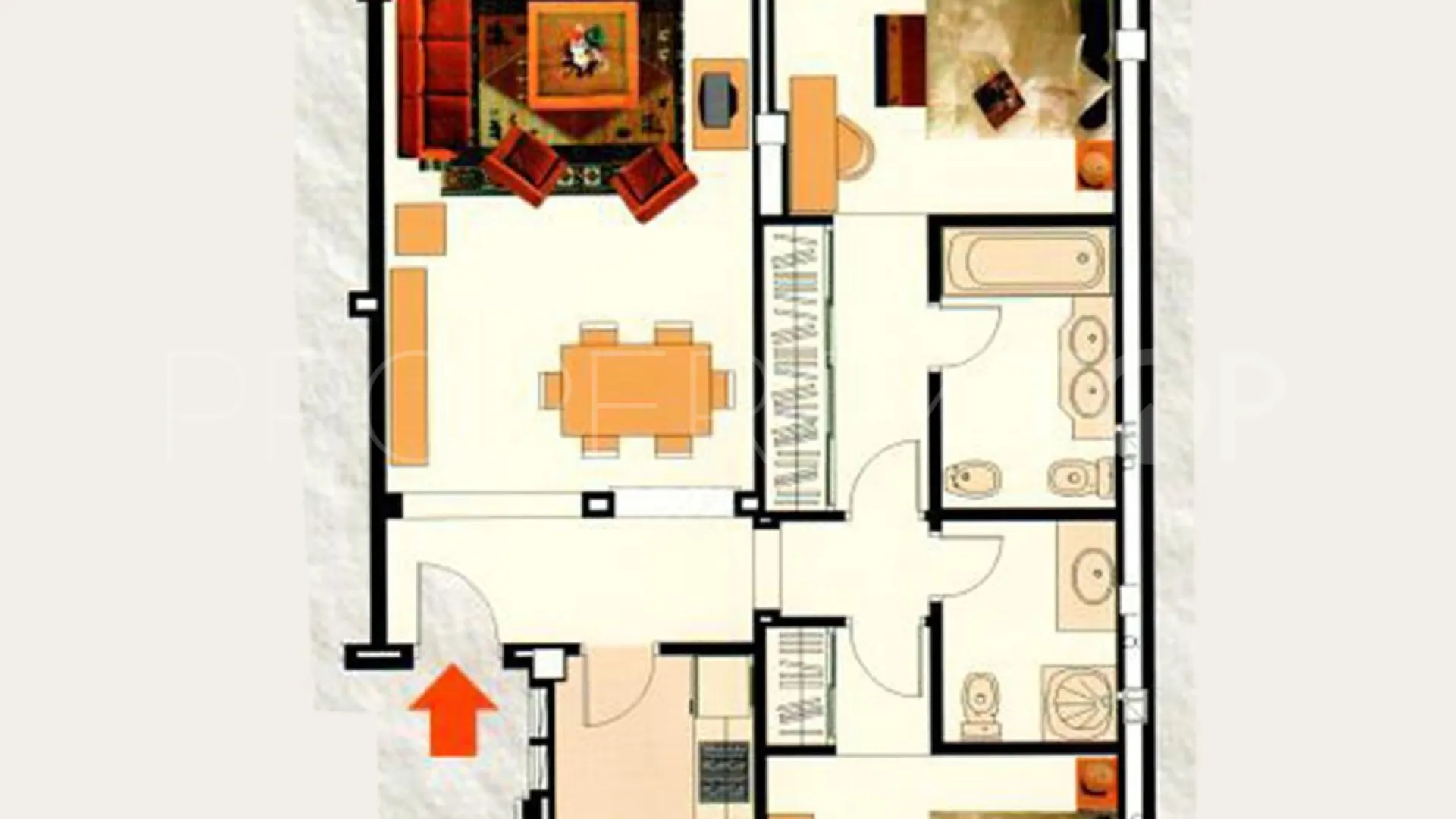 Los Arqueros 2 bedrooms ground floor apartment for sale
