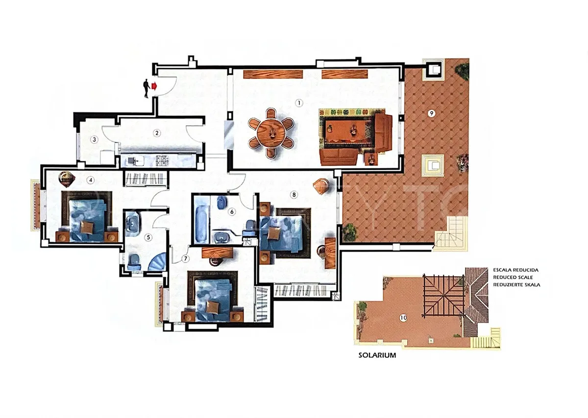 Los Arqueros 3 bedrooms apartment for sale