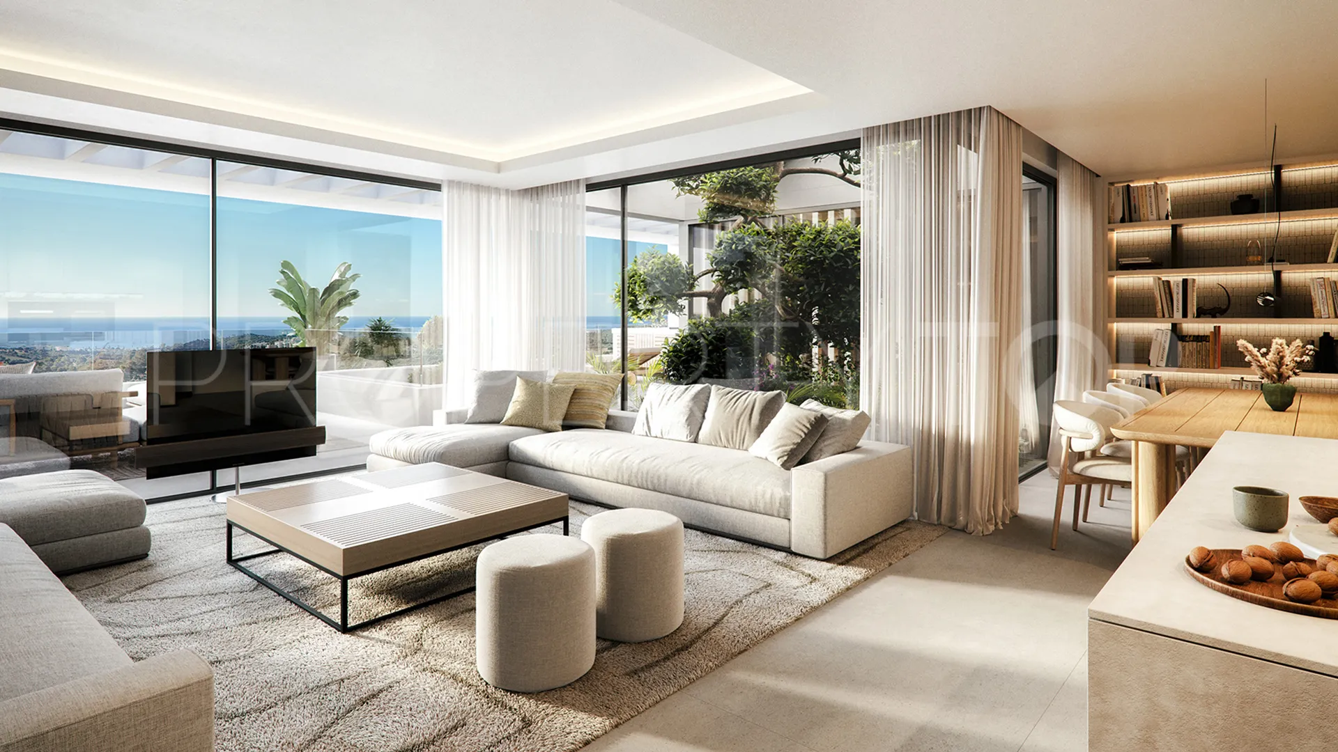 Apartamento con 2 dormitorios en venta en Estepona Oeste