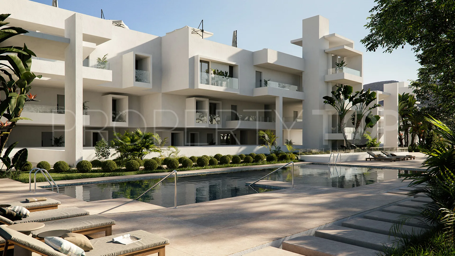 Apartamento con 2 dormitorios en venta en Estepona Oeste
