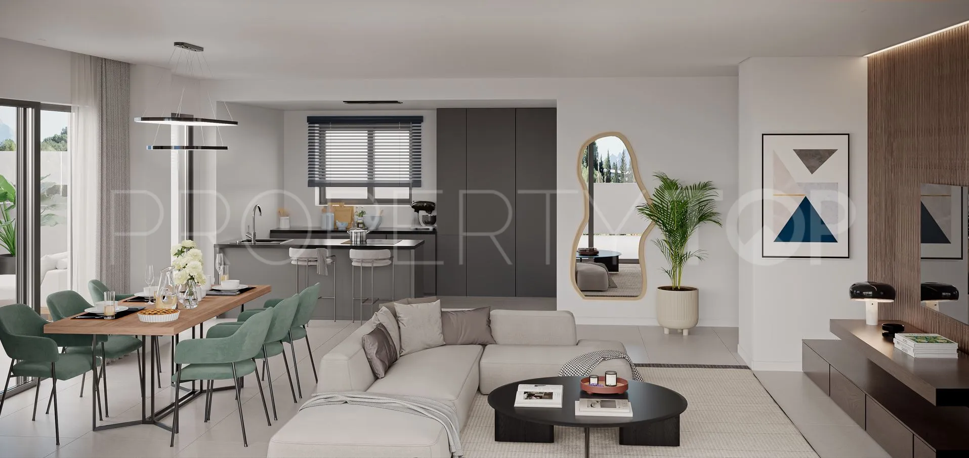 Apartamento planta baja con 2 dormitorios a la venta en Marbella