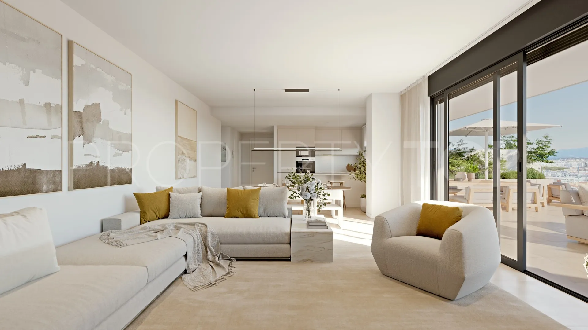 Estepona, apartamento planta baja a la venta de 2 dormitorios