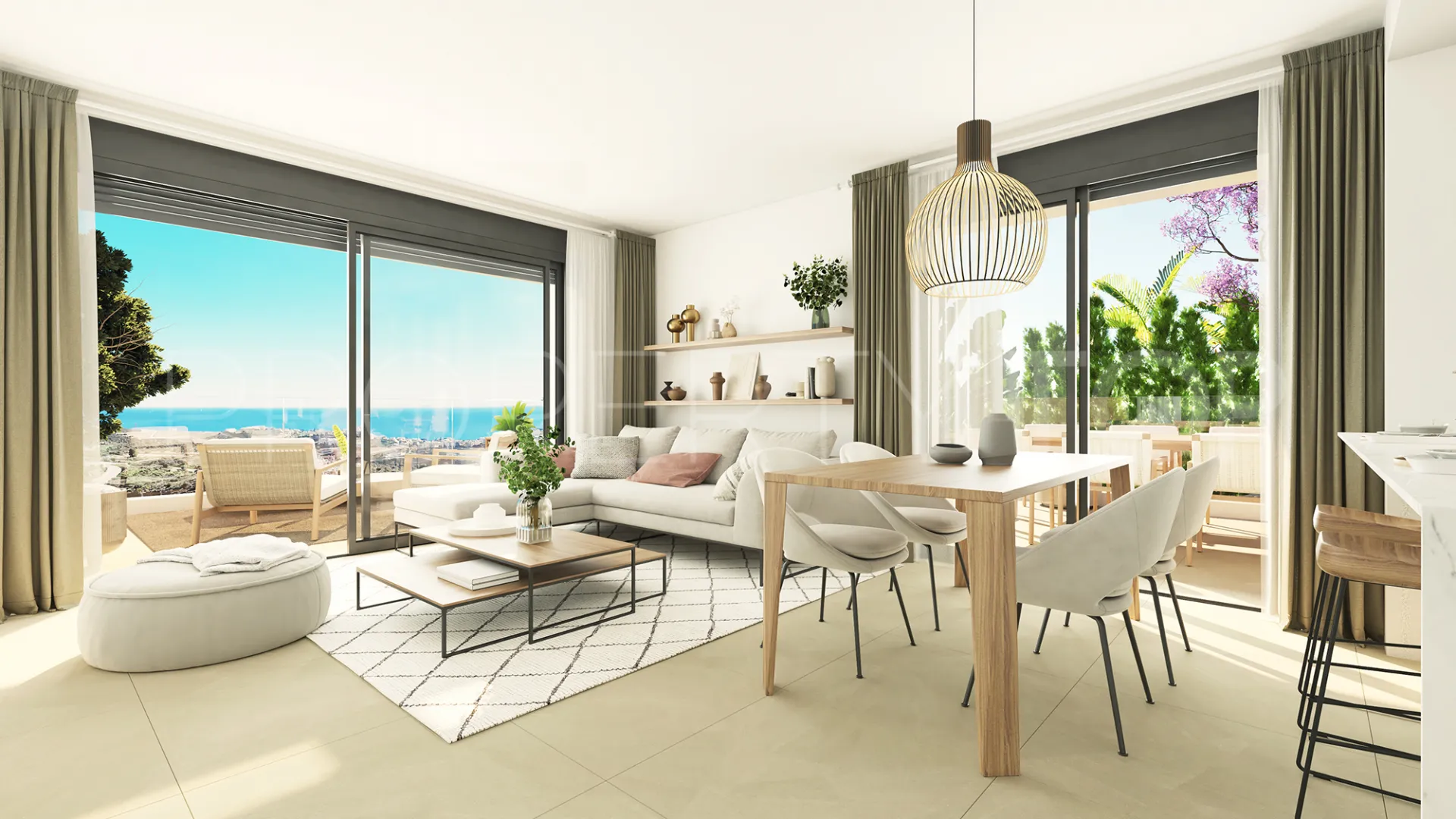 Apartamento en venta con 3 dormitorios en Mijas Costa