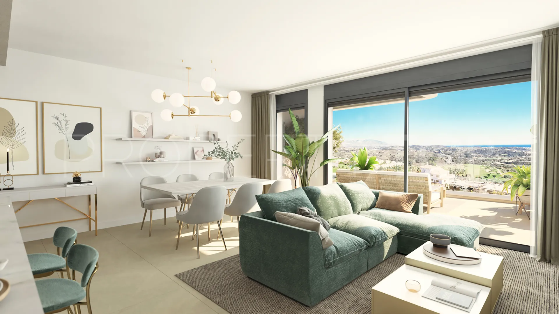 Apartamento en venta con 3 dormitorios en Mijas Costa