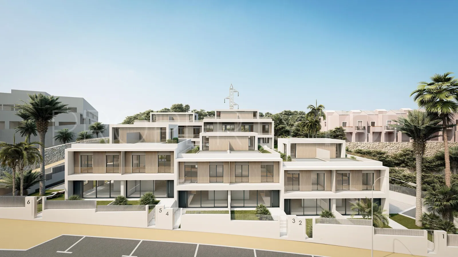 Estepona semi detached villa for sale