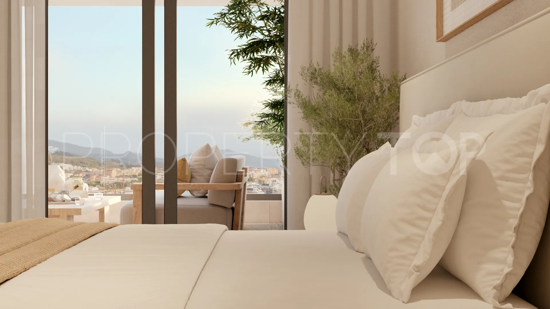 Buy Estepona penthouse with 3 bedrooms