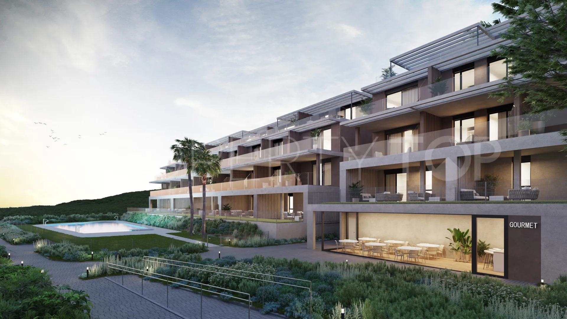 Buy apartment with 3 bedrooms in Estepona