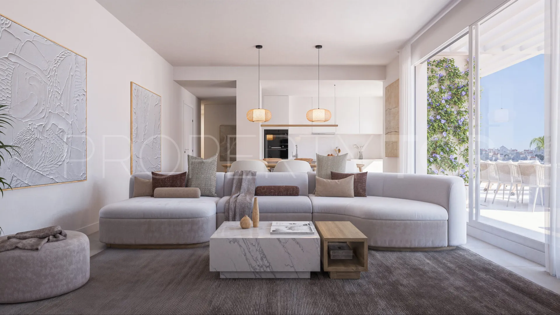 Buy apartment with 3 bedrooms in Estepona