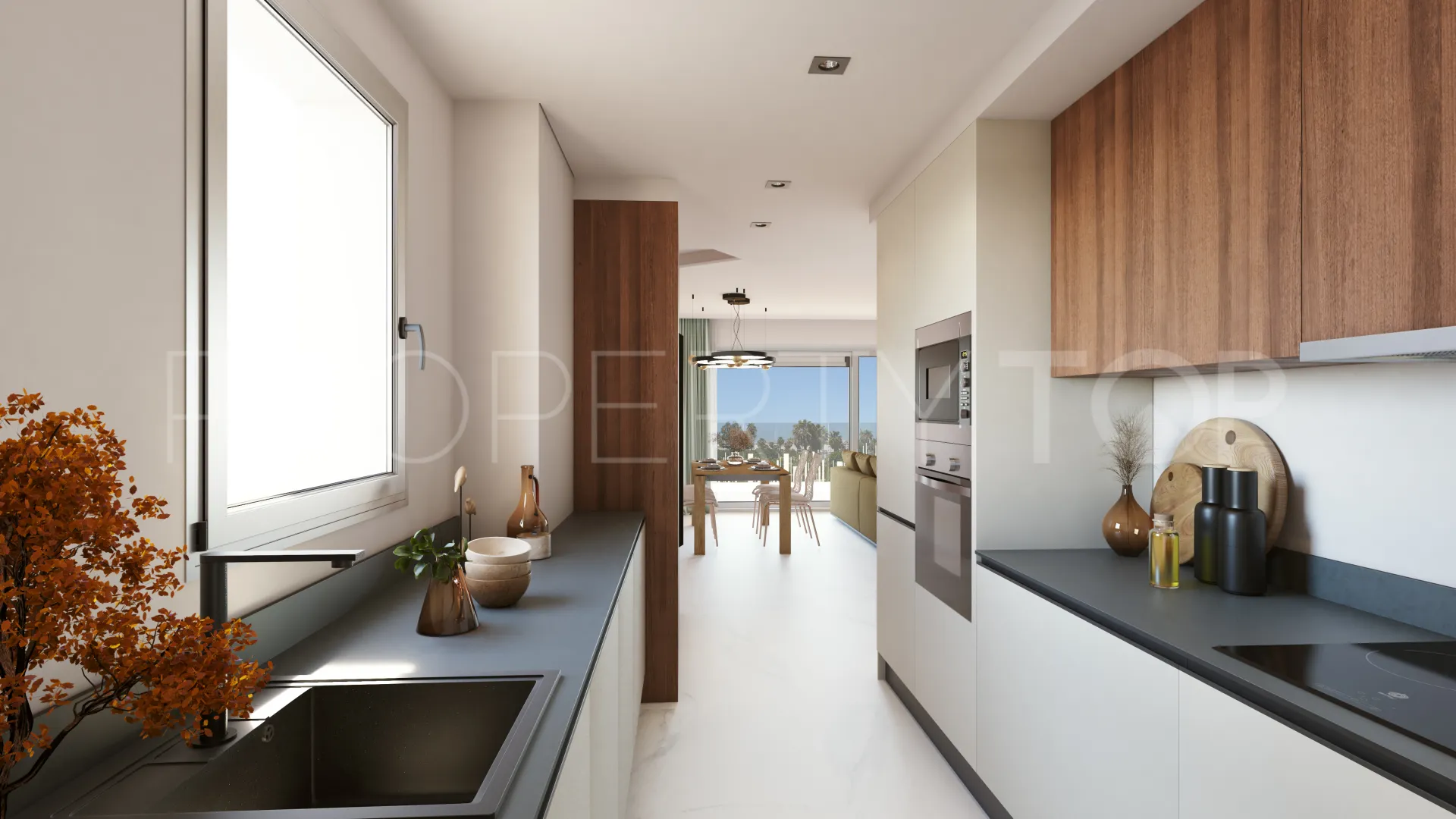 Comprar apartamento con 2 dormitorios en San Pedro de Alcantara