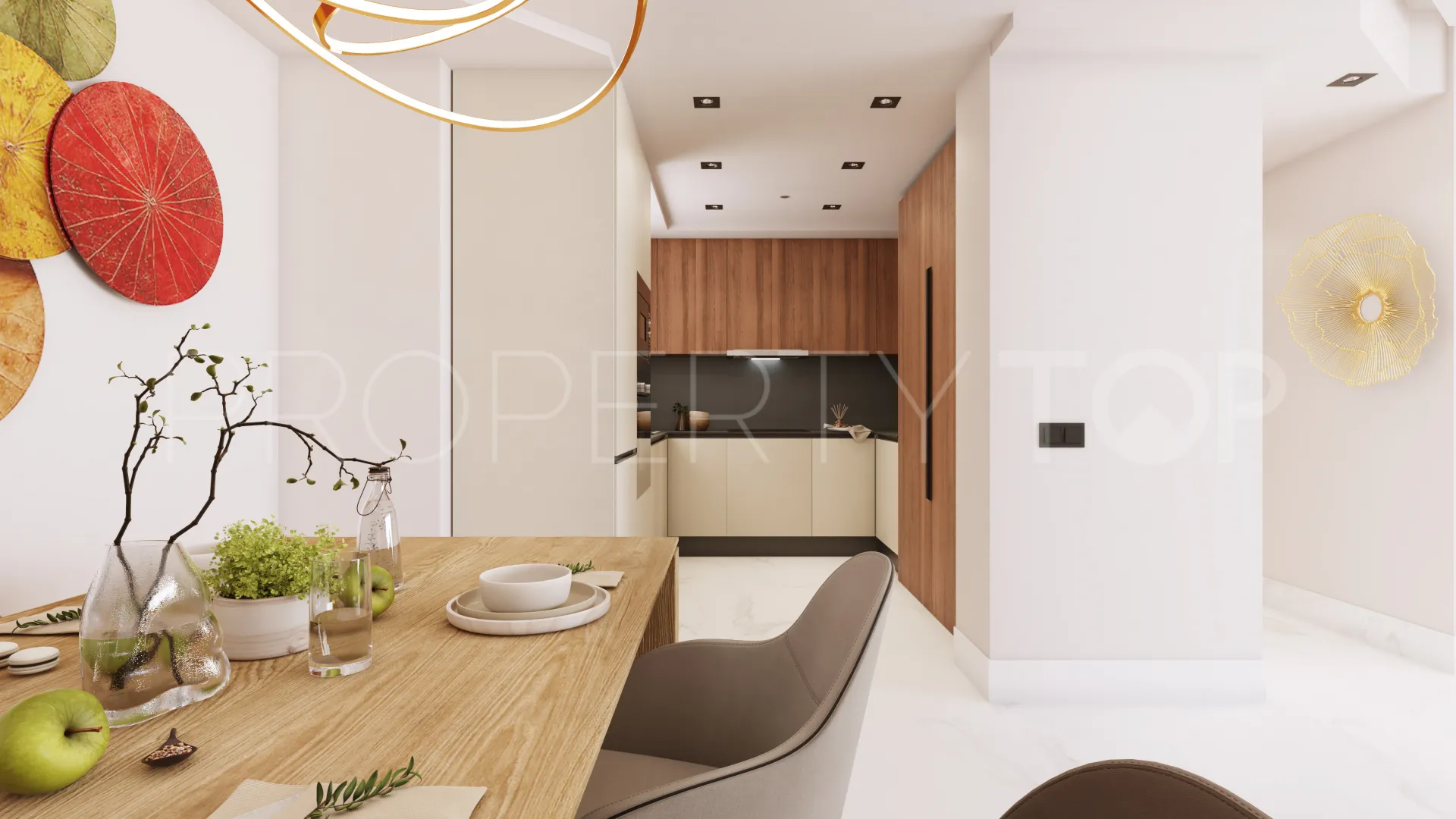 Comprar apartamento con 2 dormitorios en San Pedro de Alcantara