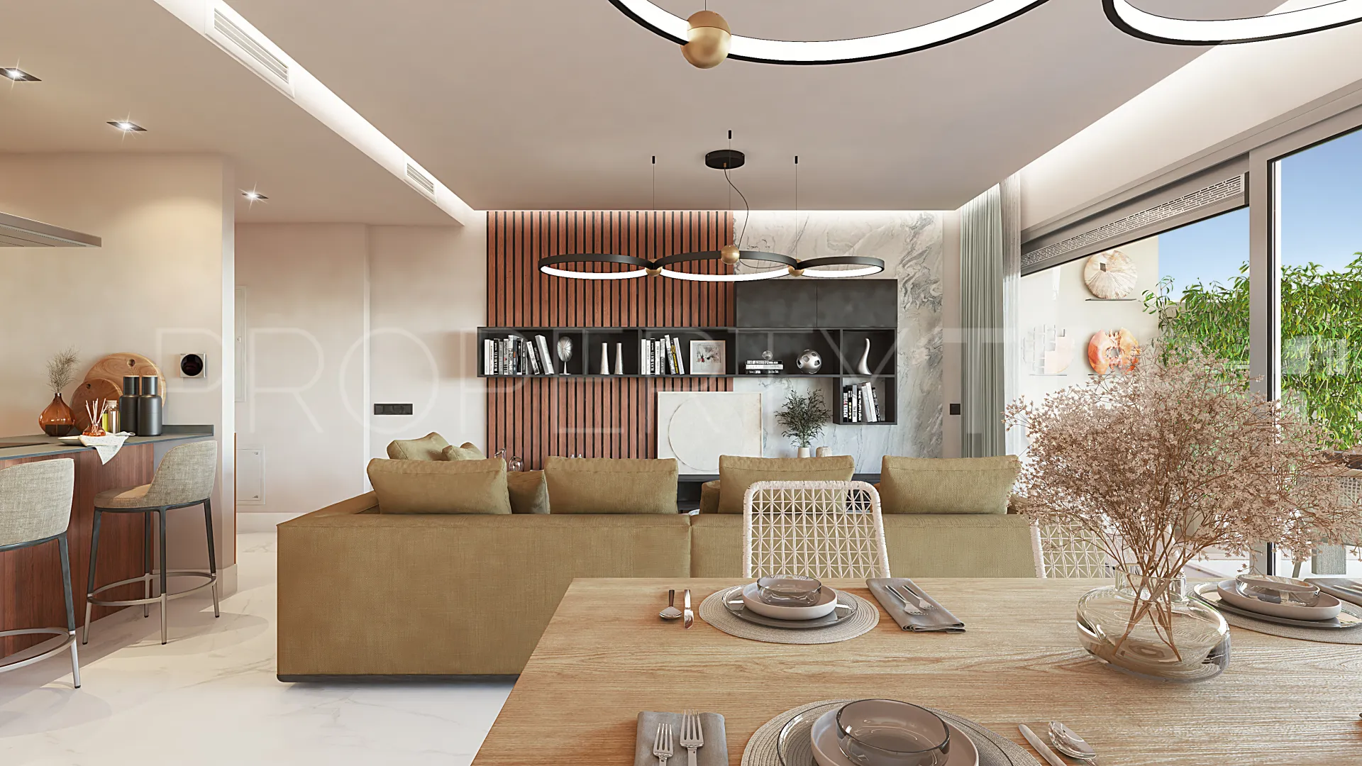Comprar apartamento con 2 dormitorios en San Pedro de Alcantara