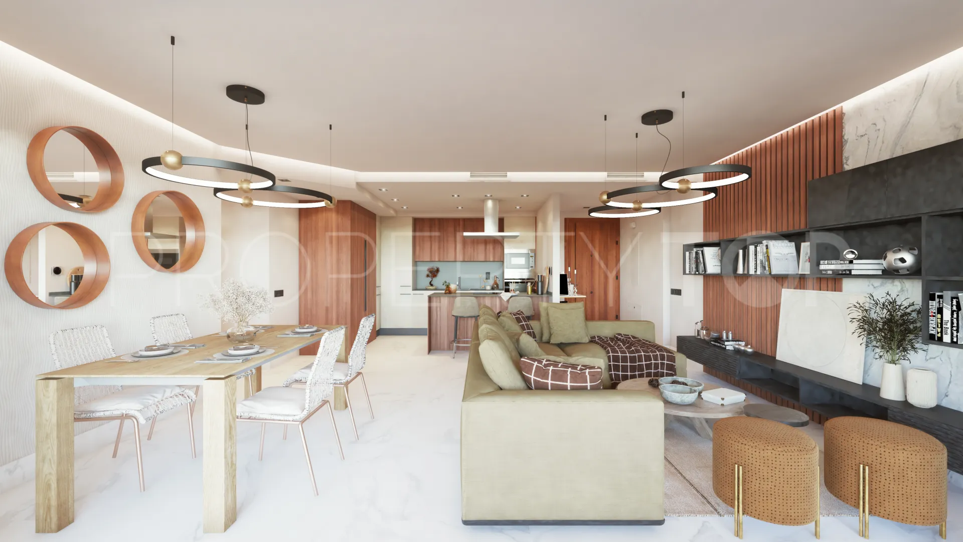 Comprar apartamento con 2 dormitorios en San Pedro de Alcantara