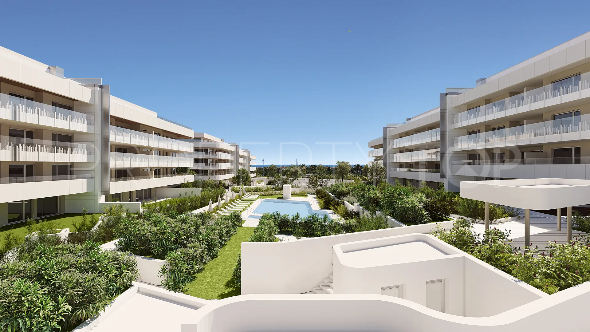 Comprar apartamento con 2 dormitorios en San Pedro de Alcantara