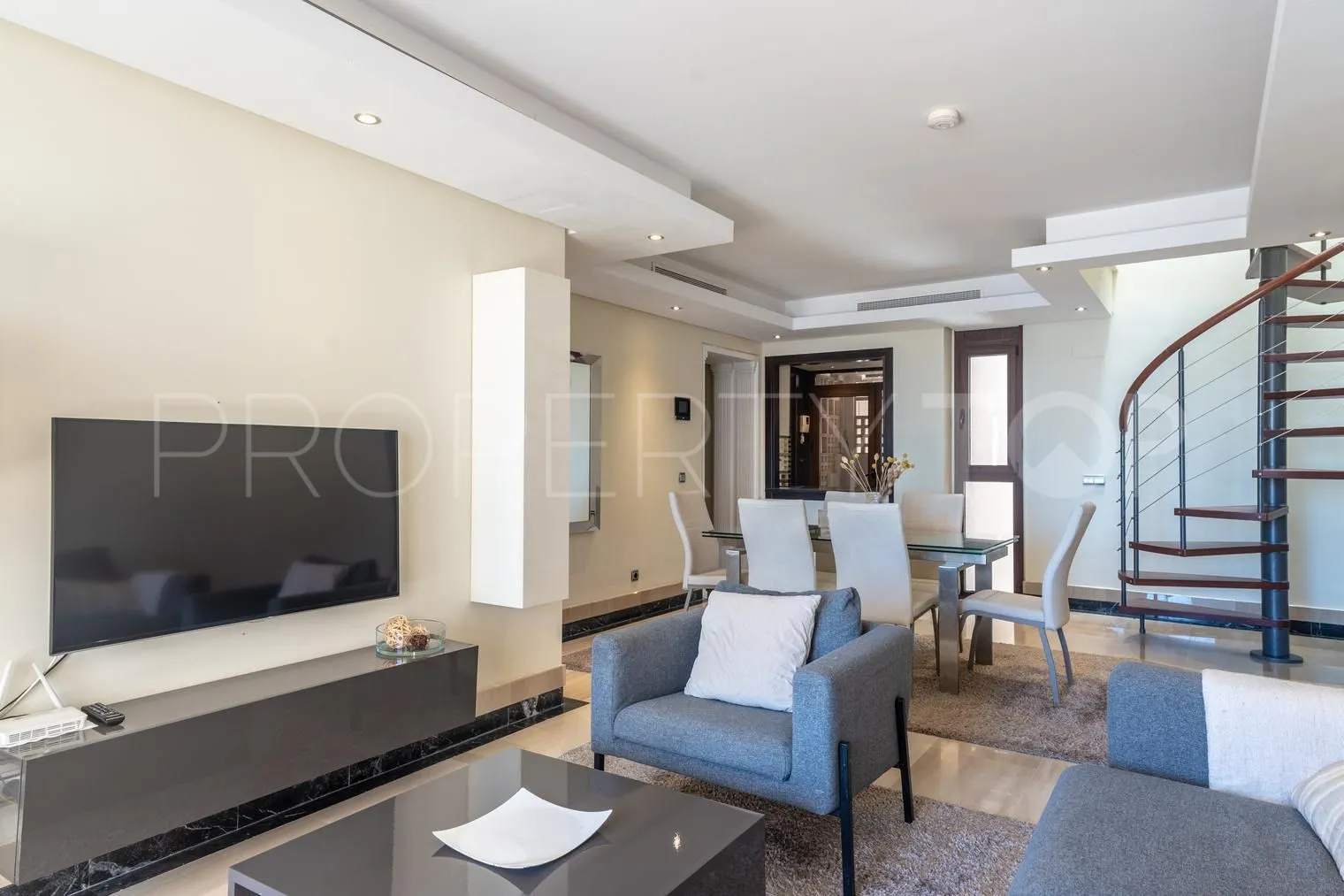 Duplex penthouse for sale in Estepona