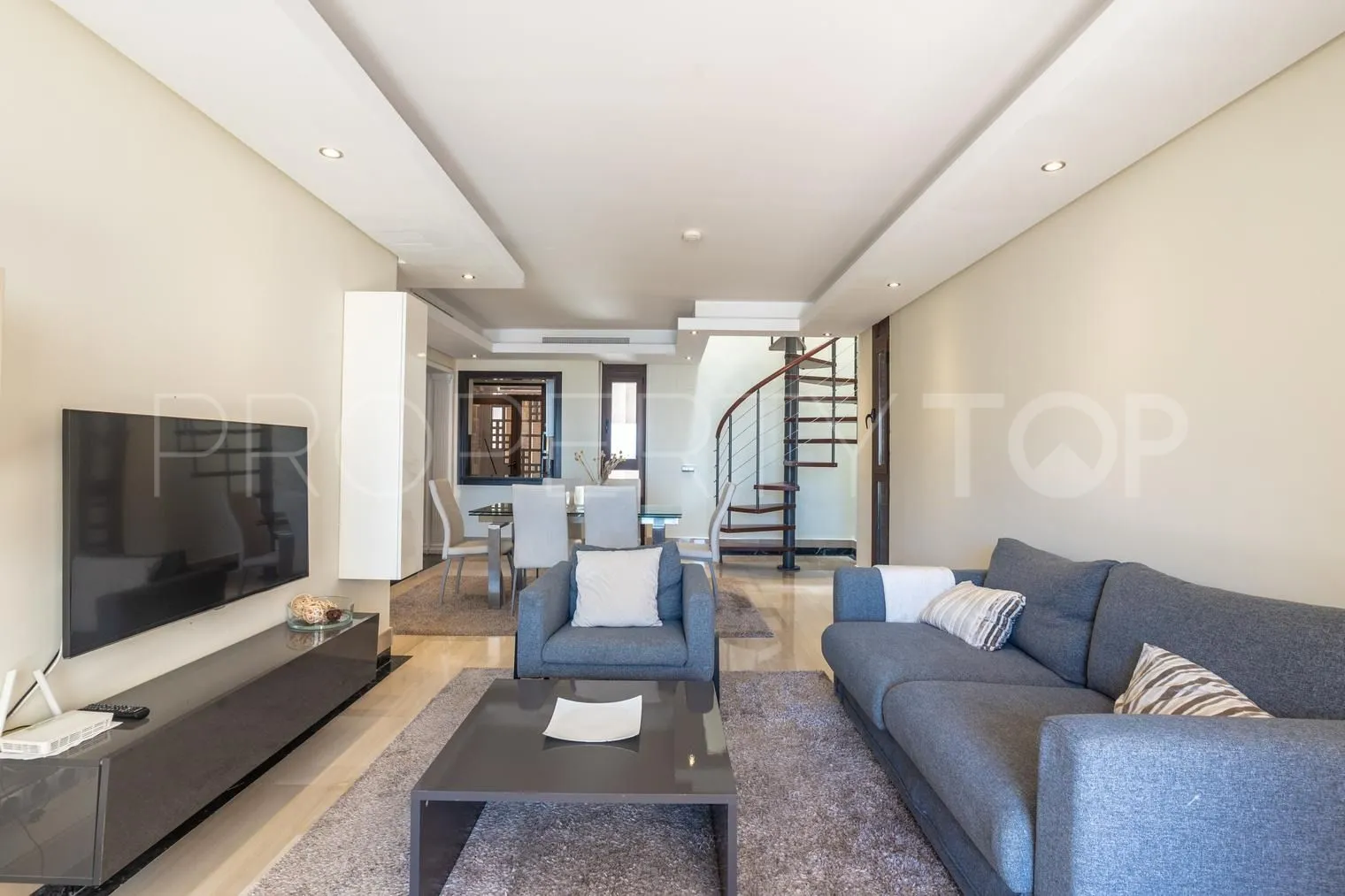 Duplex penthouse for sale in Estepona