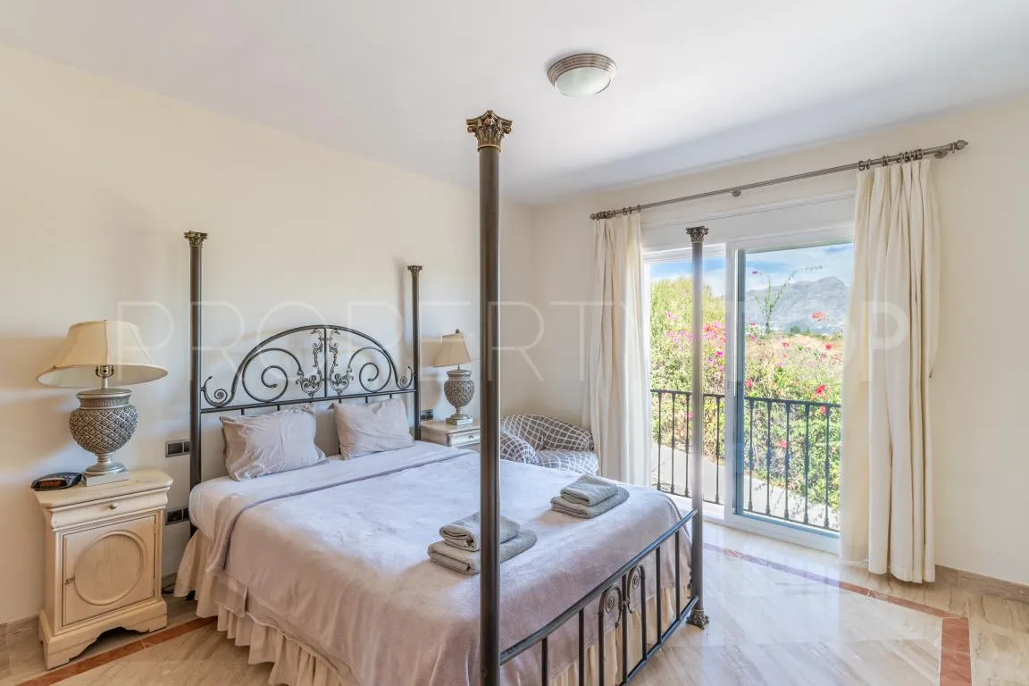5 bedrooms Benahavis semi detached villa for sale