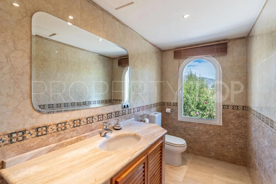 5 bedrooms Benahavis semi detached villa for sale