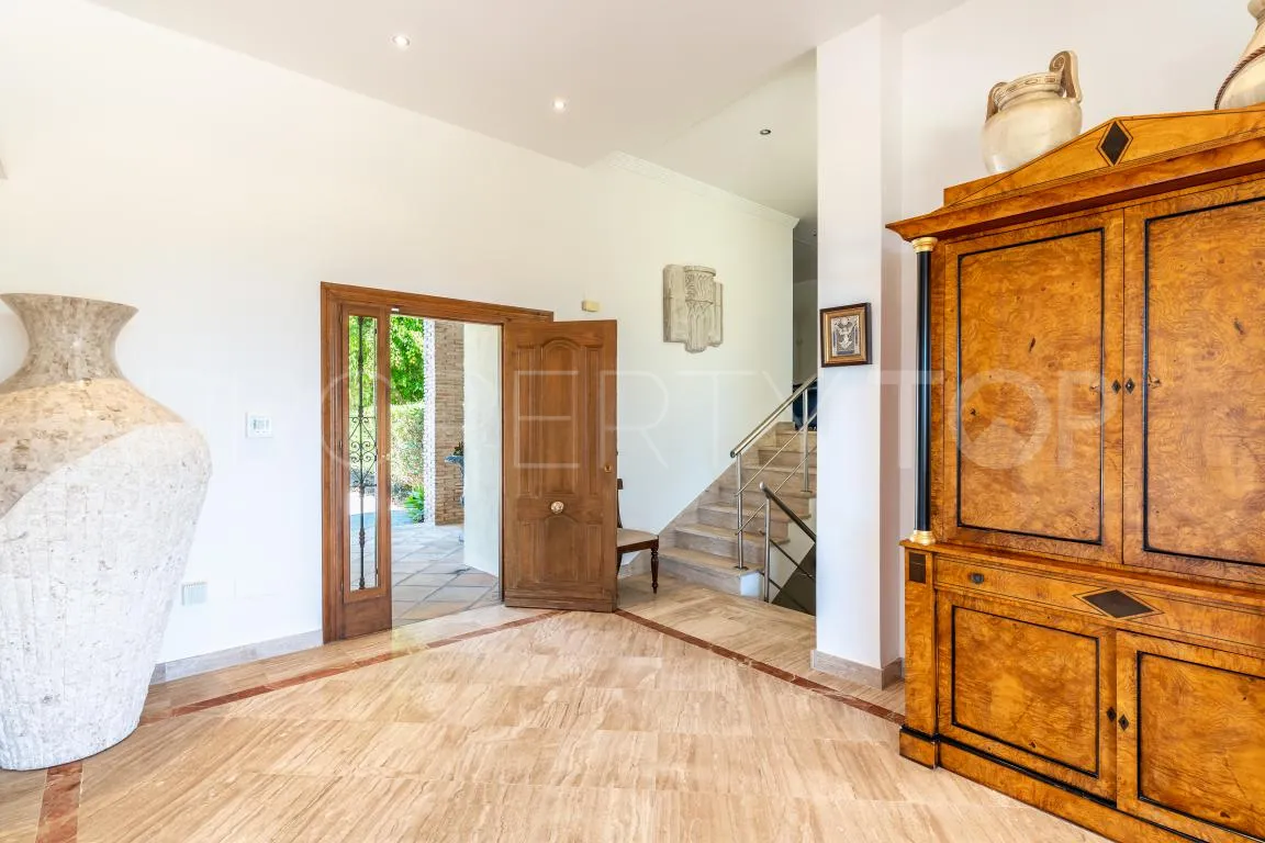 5 bedrooms Benahavis semi detached villa for sale