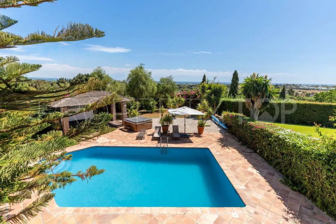 5 bedrooms Benahavis semi detached villa for sale