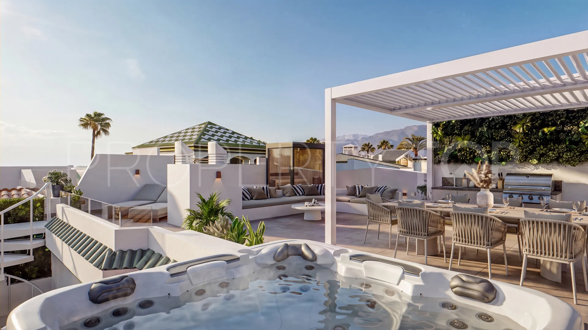 3 bedrooms penthouse for sale in Estepona