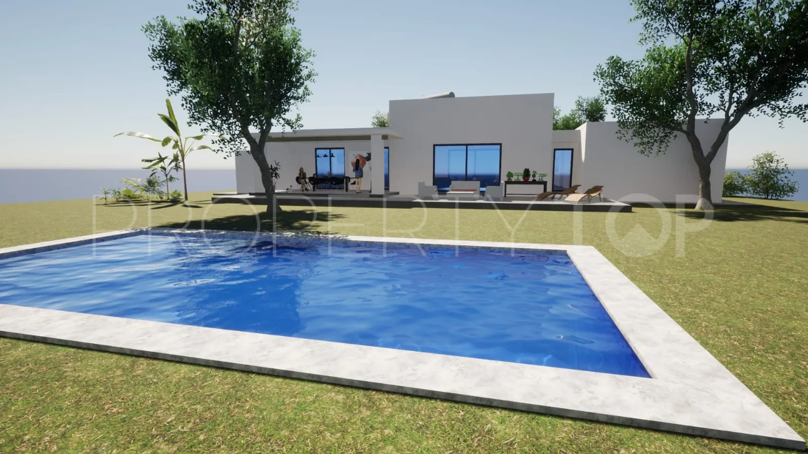 Plot for sale in San Roque Club