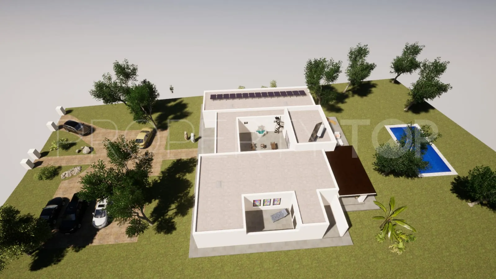 Plot for sale in San Roque Club