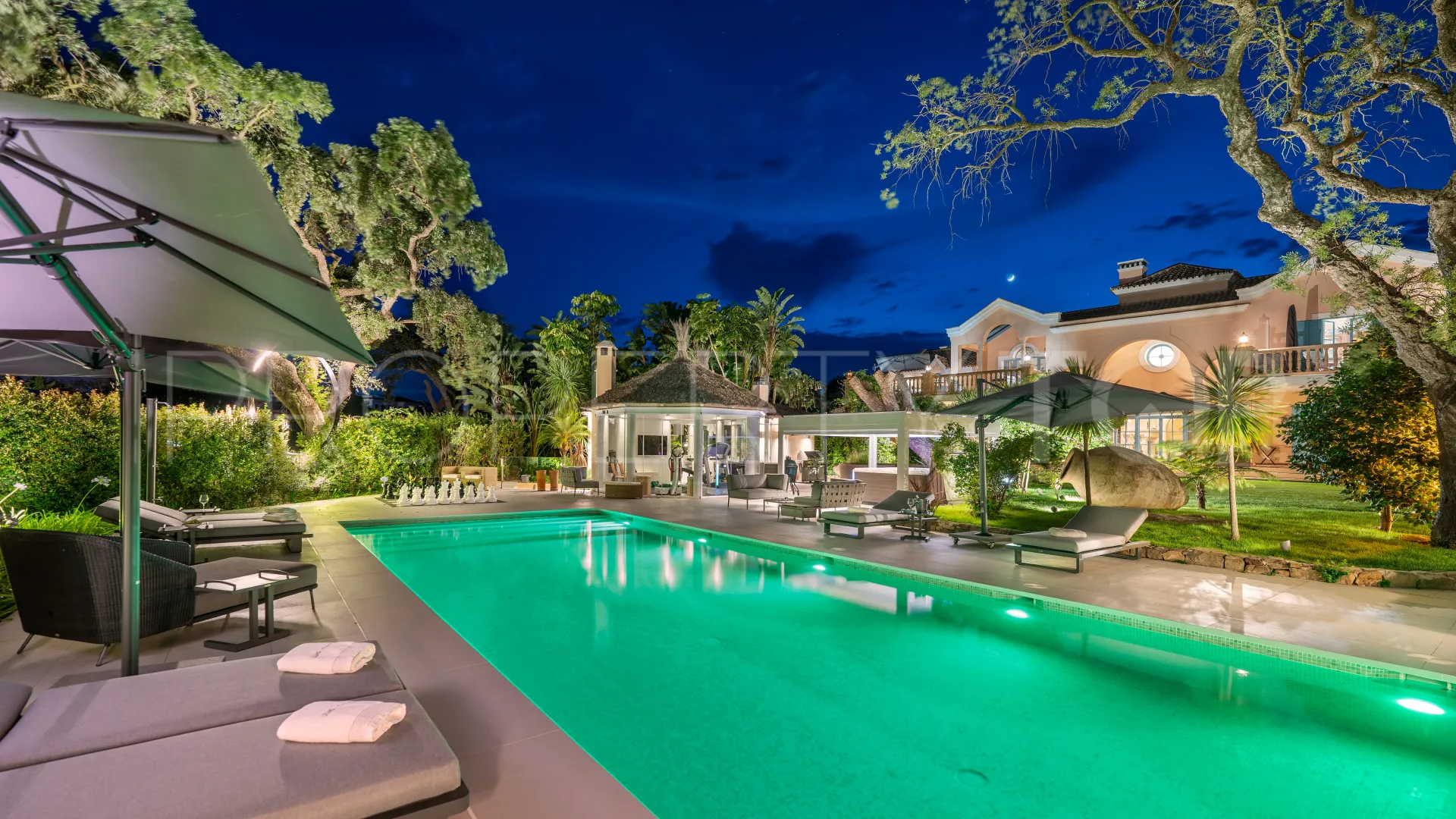 San Roque Club, villa en venta