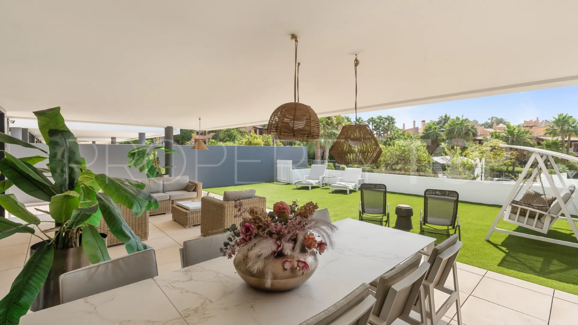 Ground floor apartment for sale in El Campanario Hills with 3 bedrooms