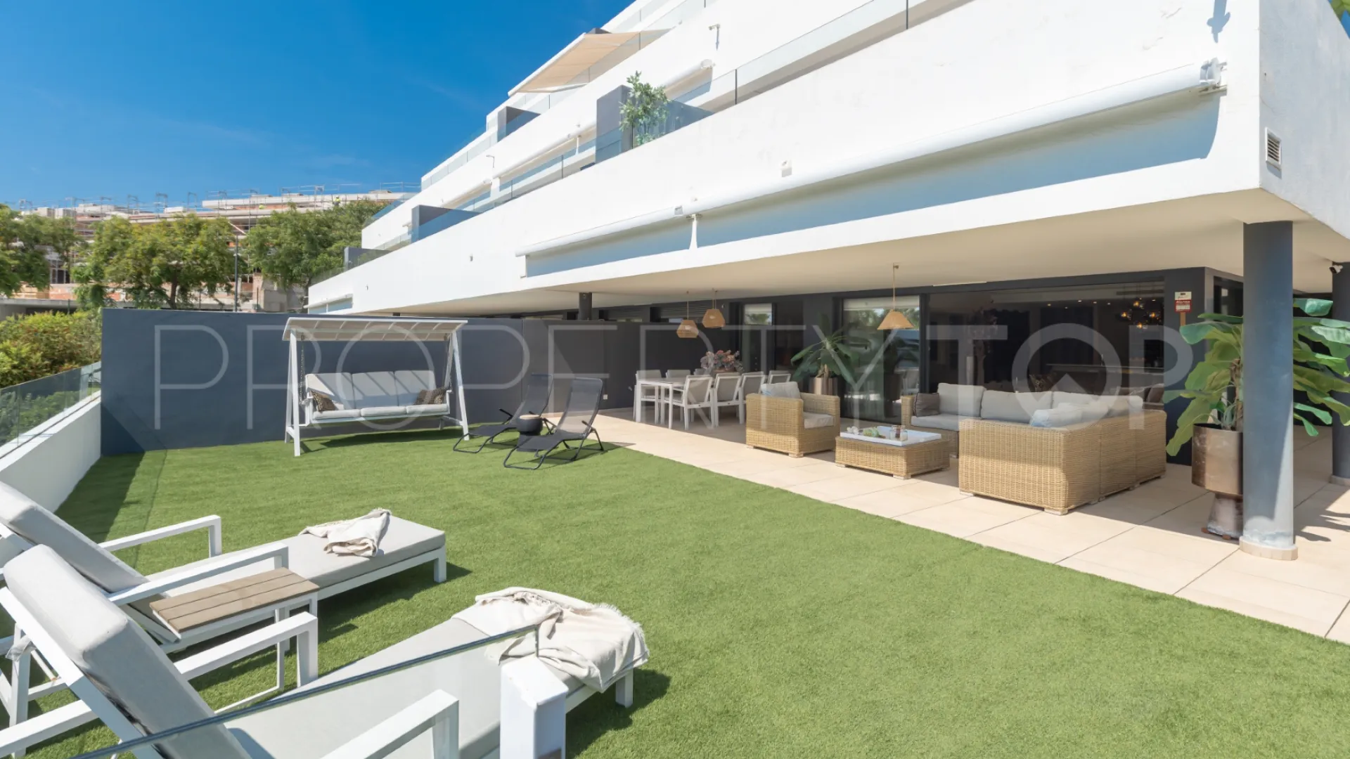 Ground floor apartment for sale in El Campanario Hills with 3 bedrooms