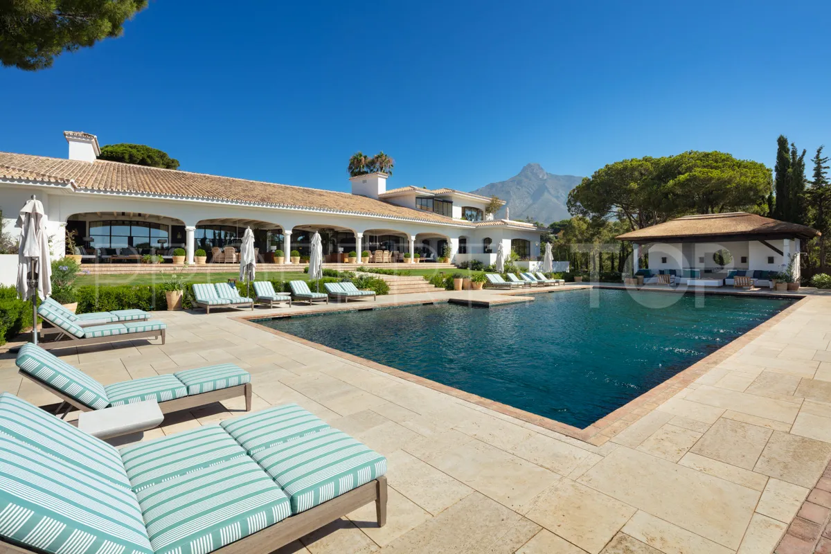 Mansion en venta en Marbella Golden Mile