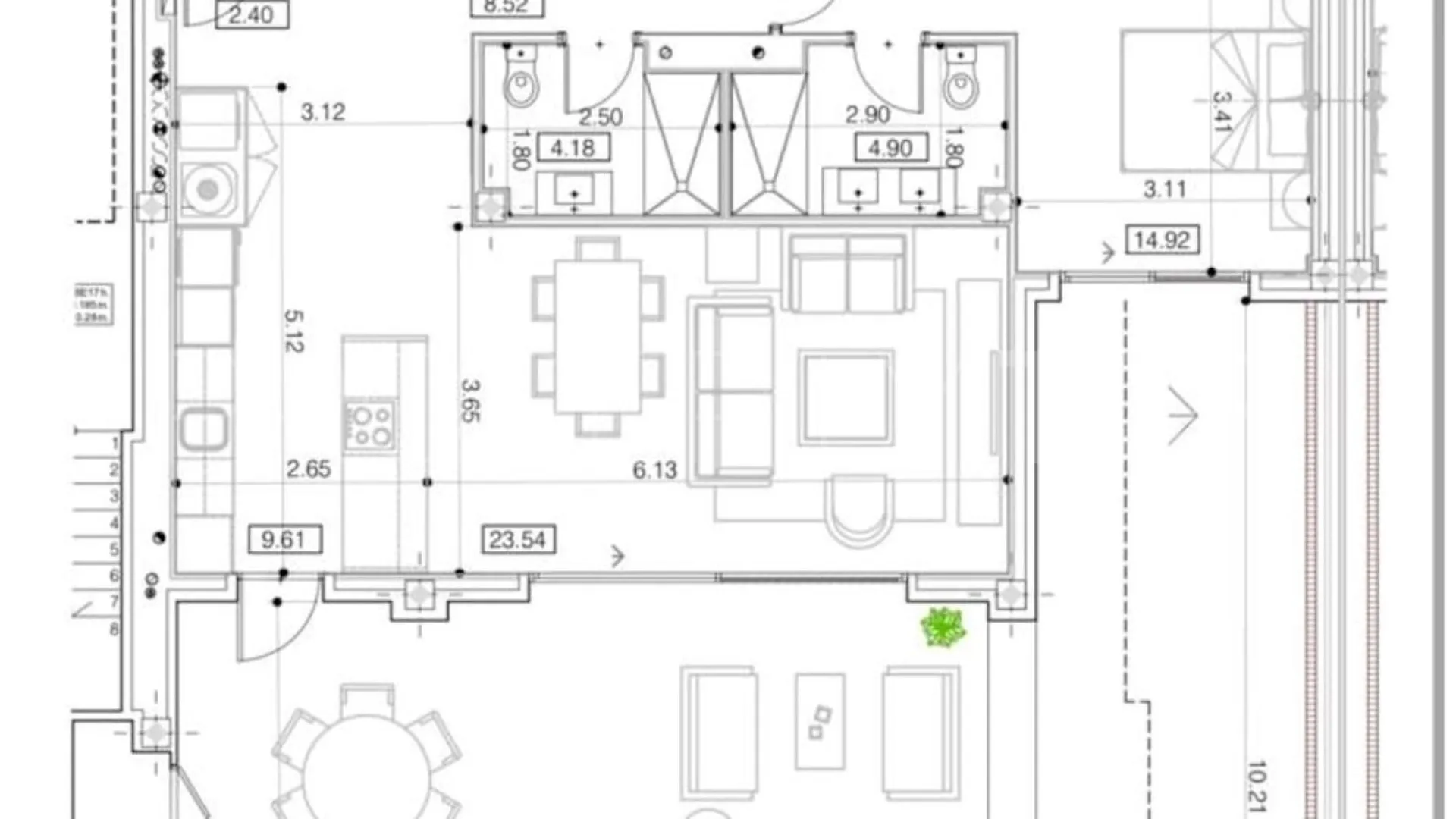Apartamento planta baja en venta en Almazara Hills