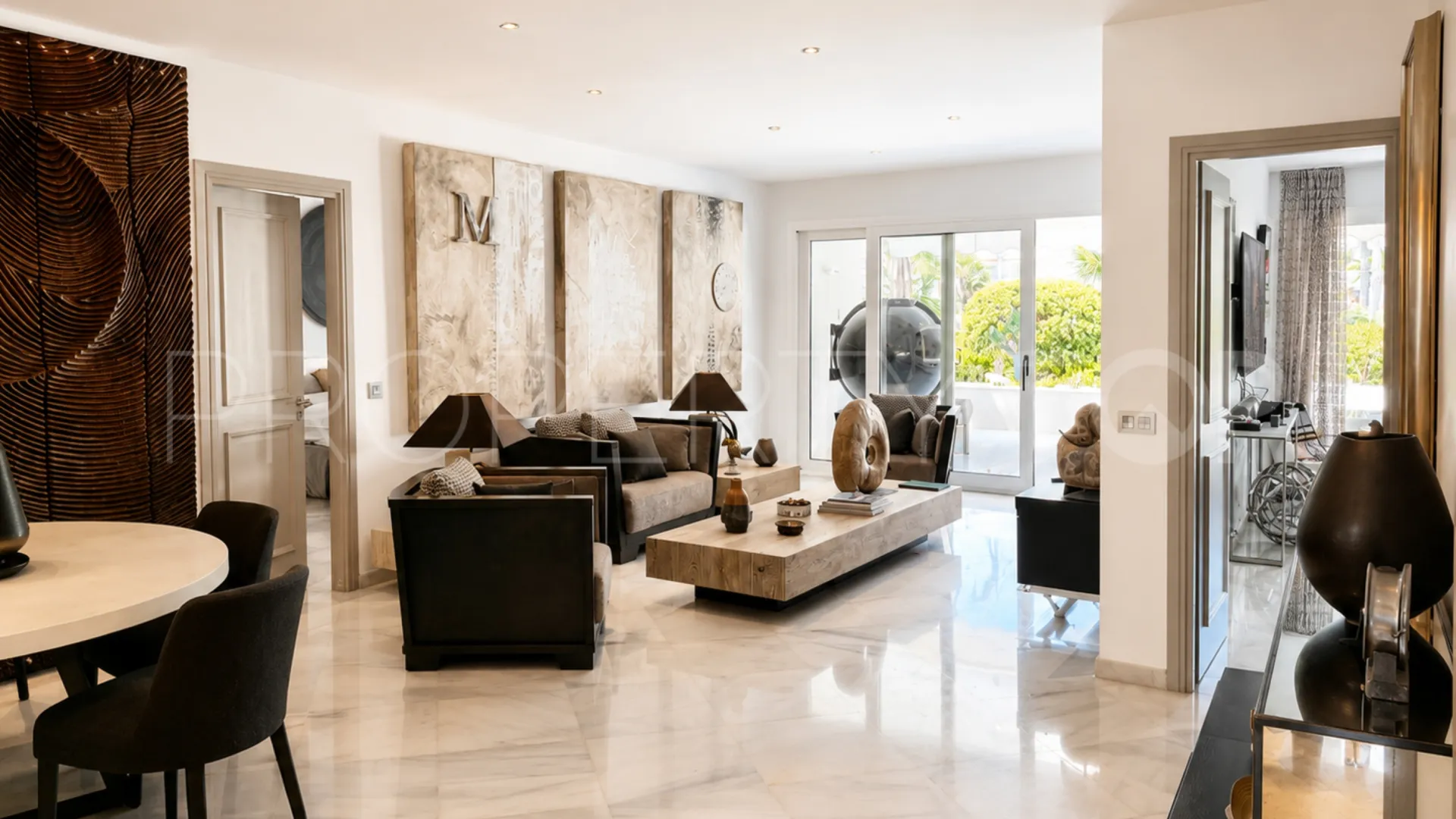 For sale Marbella - Puerto Banus 3 bedrooms ground floor apartment