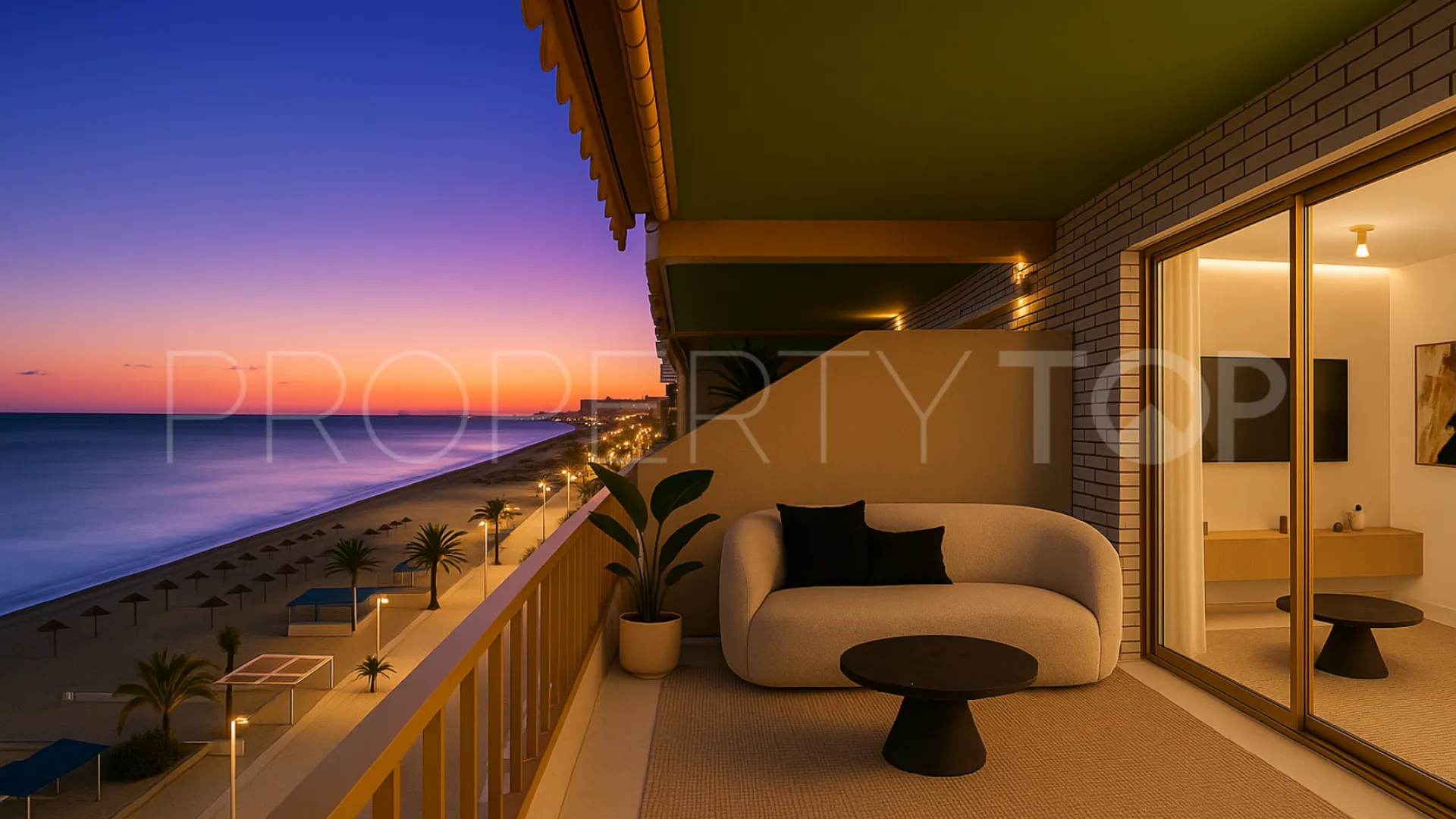 Los Boliches, apartamento en venta