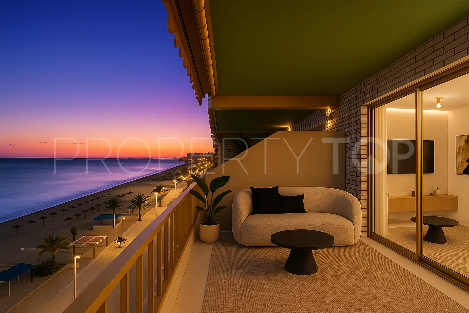 Los Boliches, apartamento en venta