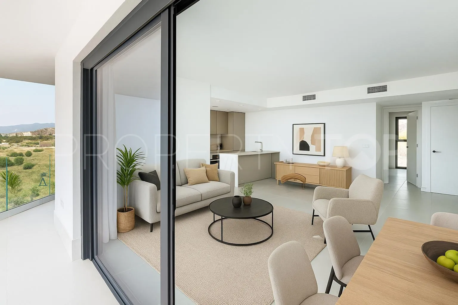 El Higueron, apartamento con 3 dormitorios en venta