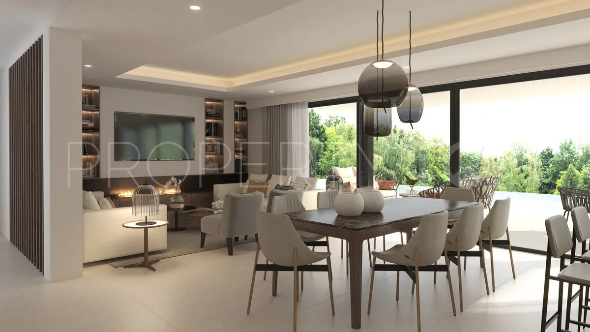 Villa con 4 dormitorios en venta en Estepona