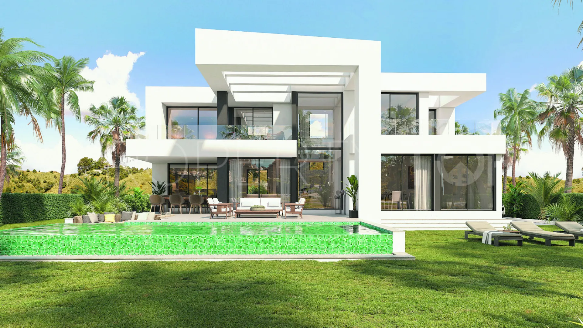 Malaga - Este, villa con 4 dormitorios en venta