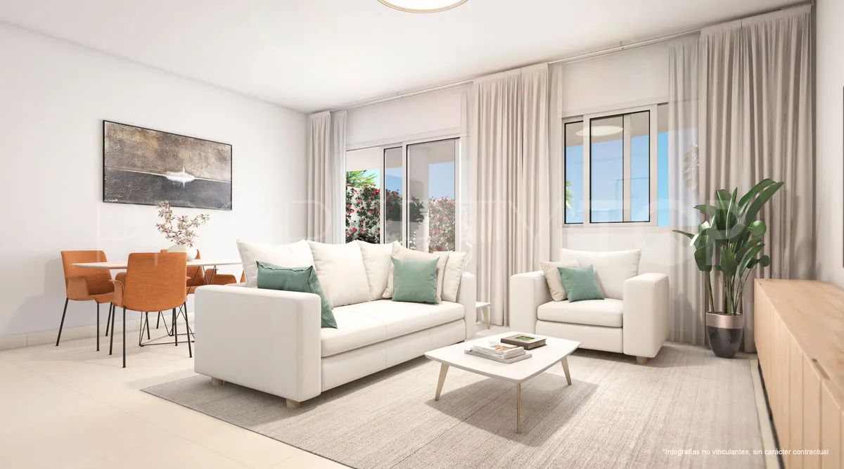 For sale 3 bedrooms ground floor apartment in Benalmadena