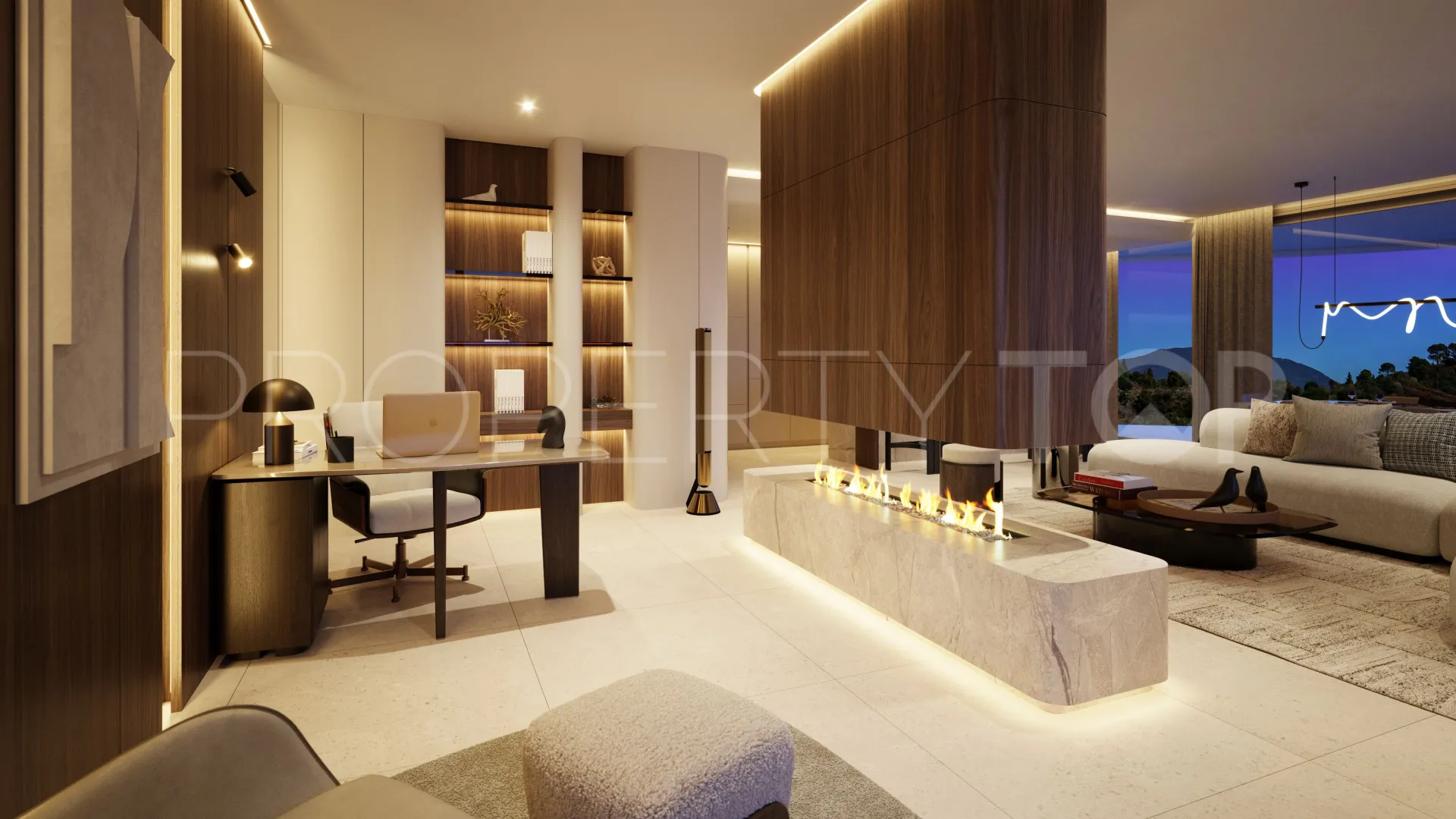 Apartamento planta baja en venta en The View Marbella con 3 dormitorios