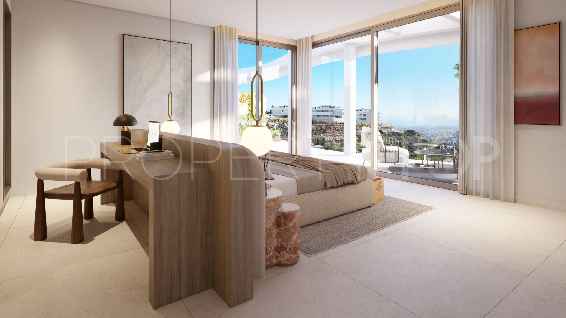 Apartamento planta baja en venta en The View Marbella con 3 dormitorios
