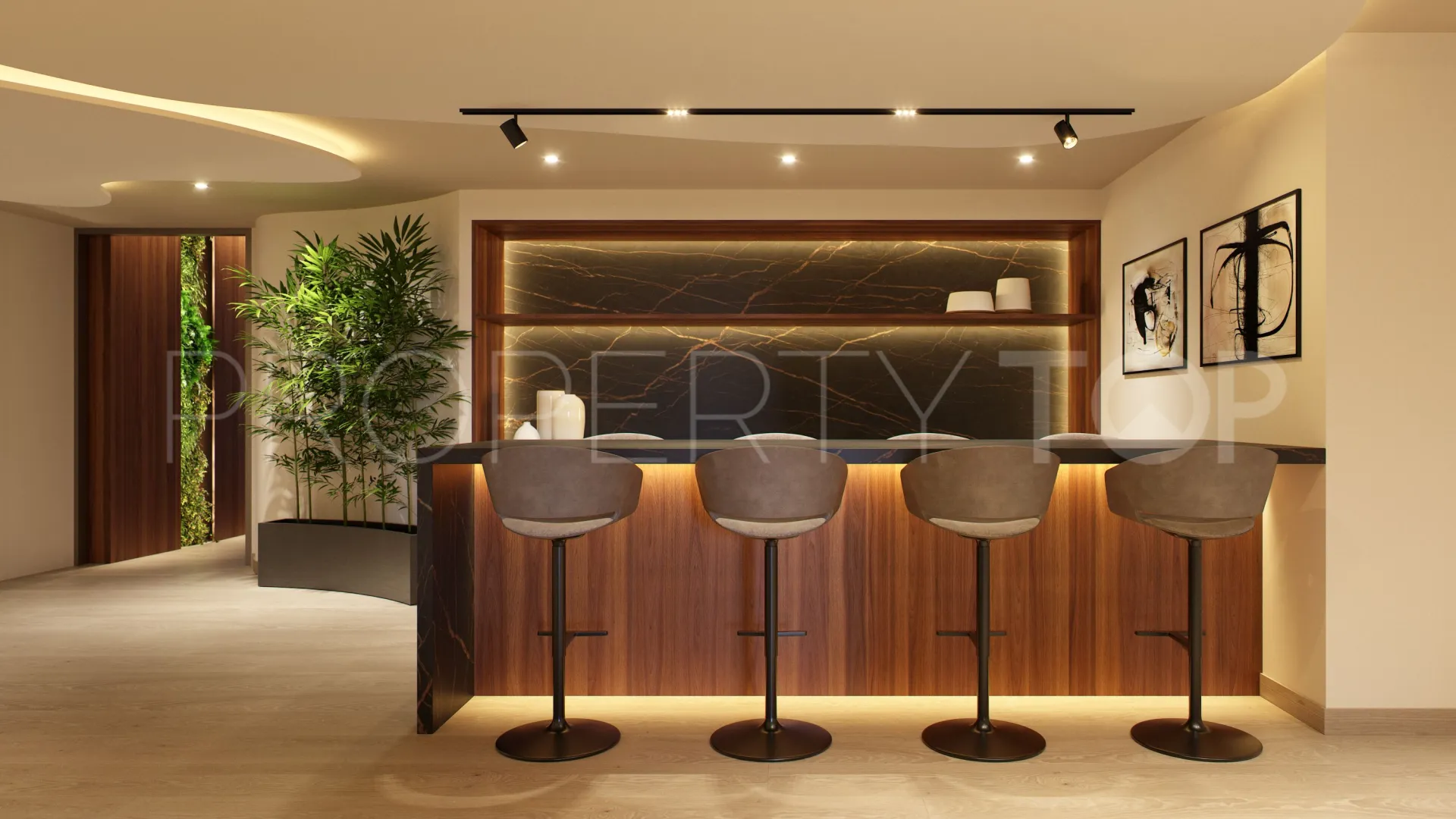 Apartamento planta baja en venta en The View Marbella con 3 dormitorios