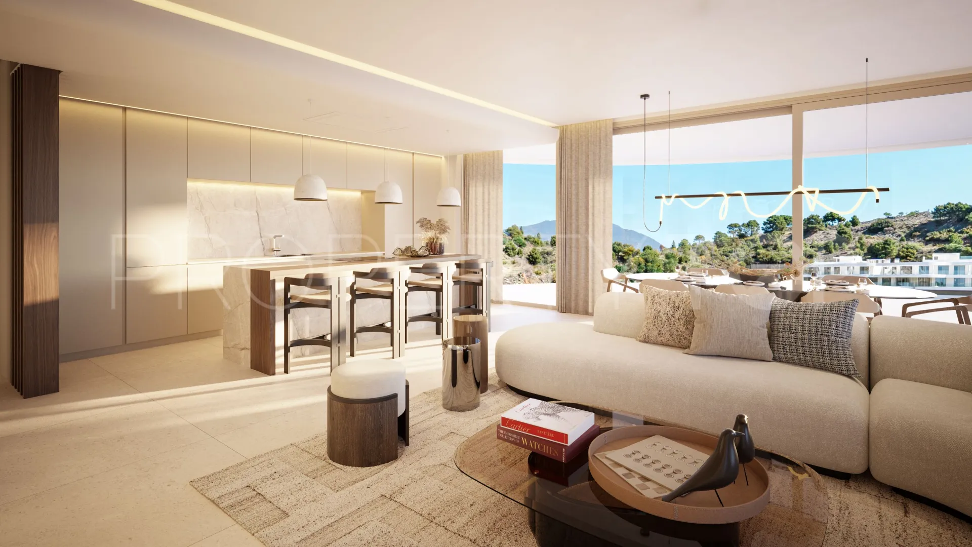 Apartamento planta baja en venta en The View Marbella con 3 dormitorios