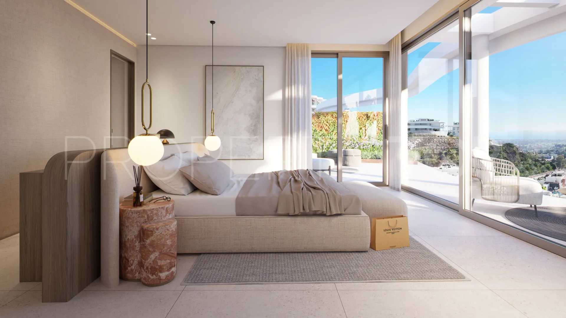 Apartamento planta baja en venta en The View Marbella con 3 dormitorios